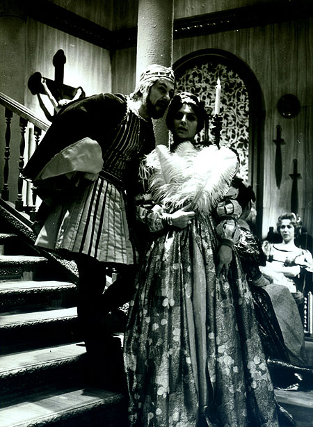 Kráľ sa zabáva - Z filmu - Leopold Haverl, Soňa Valentová