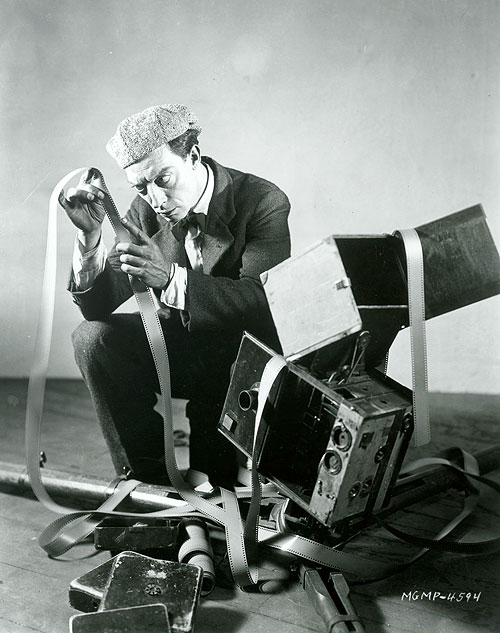 Der Kameramann - Werbefoto - Buster Keaton