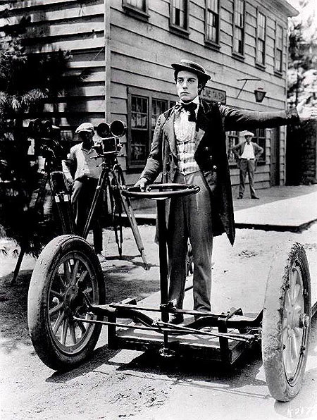La ley de la hospitalidad - Del rodaje - Buster Keaton