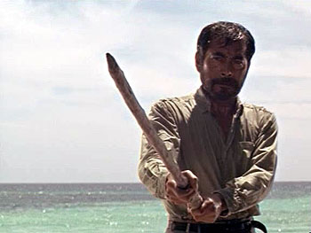 Tweegevecht in de Stille Zuidzee - Van film - Toshirō Mifune