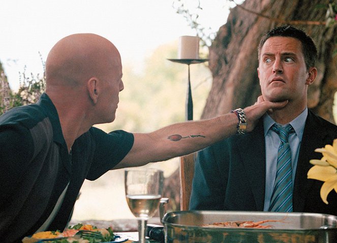 Jak ugryźć 10 milionów 2 - Z filmu - Bruce Willis, Matthew Perry