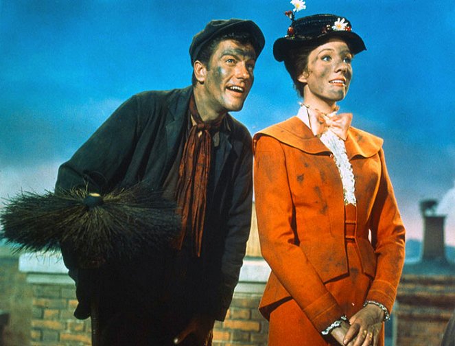 Mary Poppins - Filmfotos - Dick Van Dyke, Julie Andrews