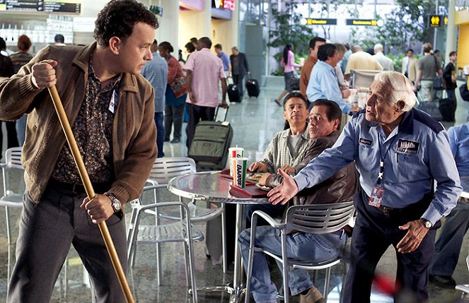Terminal de Aeroporto - Do filme - Tom Hanks, Kumar Pallana