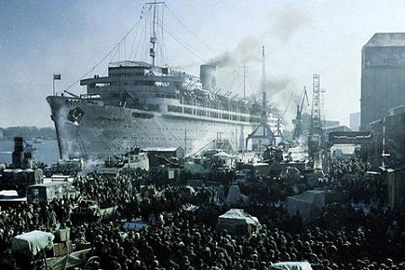 Zkáza lodi Gustloff - Z filmu