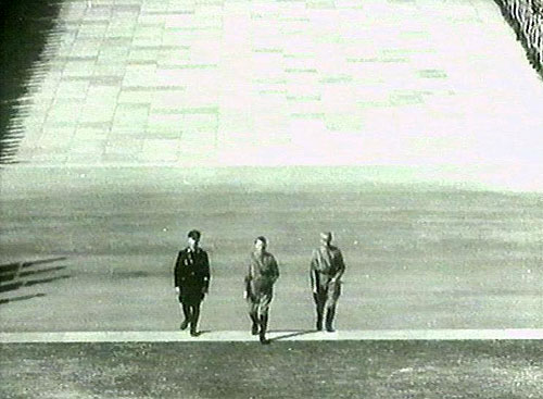 O Triunfo da Vontade - Do filme - Heinrich Himmler, Adolf Hitler, Viktor Lutze