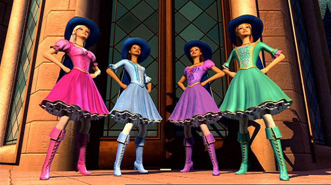 Barbie ja kolme muskettisoturia - Kuvat elokuvasta