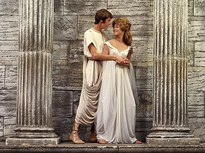 Toll trieben es die alten Römer - Werbefoto - Michael Crawford, Annette Andre