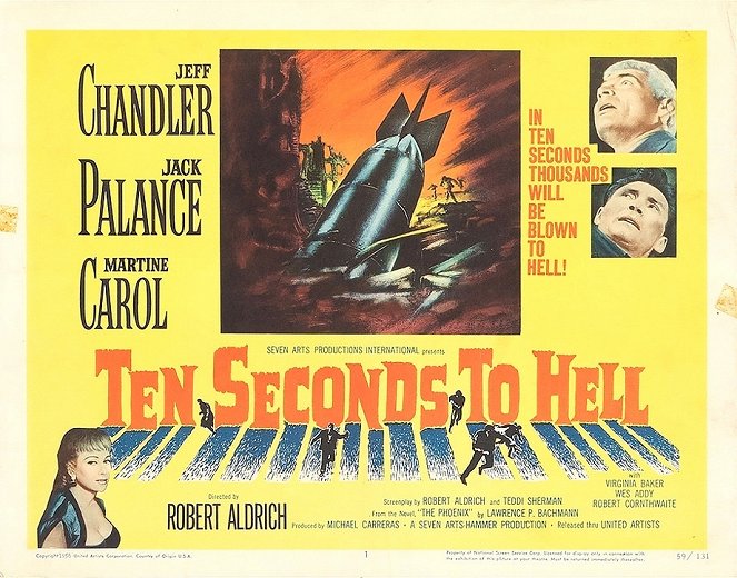 Ten Seconds to Hell - Lobby Cards