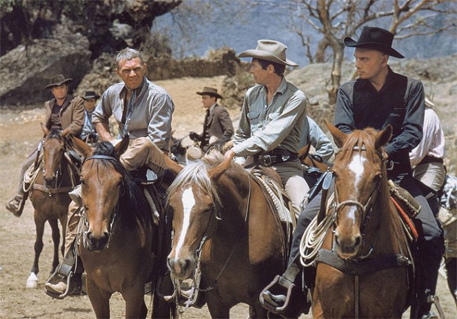 The Magnificent Seven - Photos - Steve McQueen, James Coburn, Yul Brynner