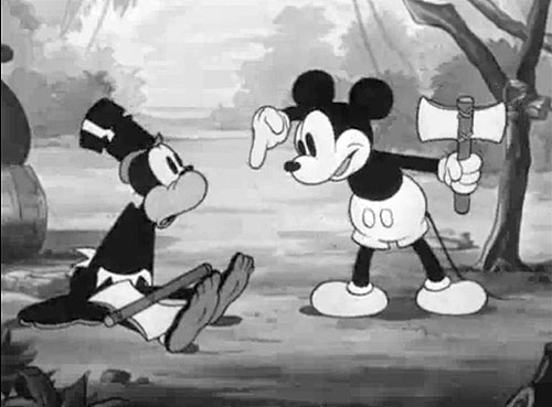 Mickey's Man Friday - Z filmu