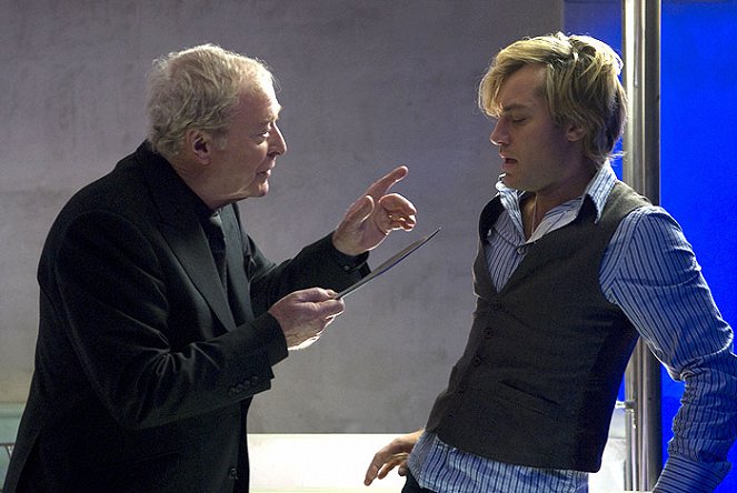 Sleuth - Do filme - Michael Caine, Jude Law