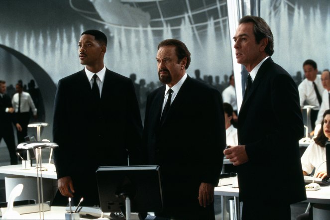 Faceci w czerni - Z filmu - Will Smith, Rip Torn, Tommy Lee Jones