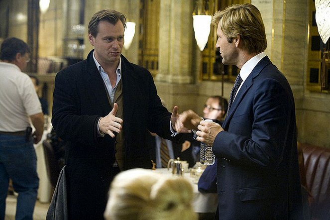 The Dark Knight - Making of - Christopher Nolan, Aaron Eckhart