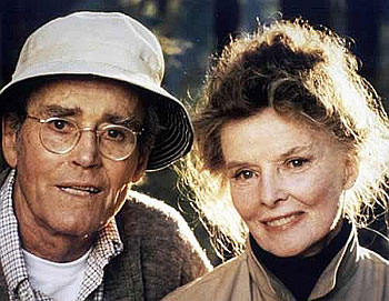 Na Zlatém jezeře - Z filmu - Henry Fonda, Katharine Hepburn
