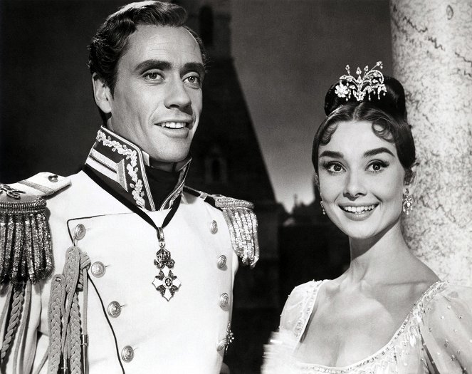 Guerra e Paz - Do filme - Mel Ferrer, Audrey Hepburn