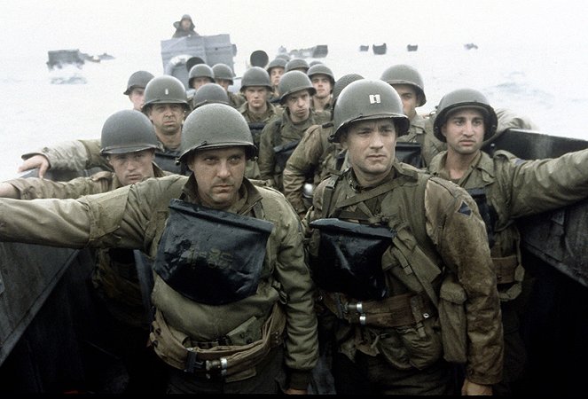 Salvar al soldado Ryan - De la película - Tom Sizemore, Tom Hanks