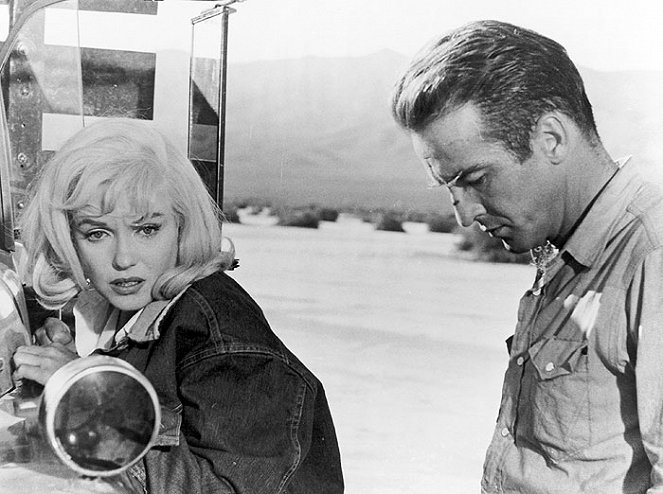 The Misfits - Do filme - Marilyn Monroe, Montgomery Clift