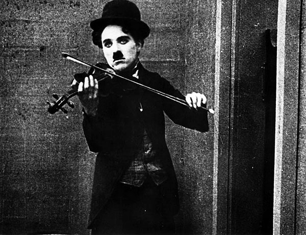Chaplin šumařem - Z filmu - Charlie Chaplin