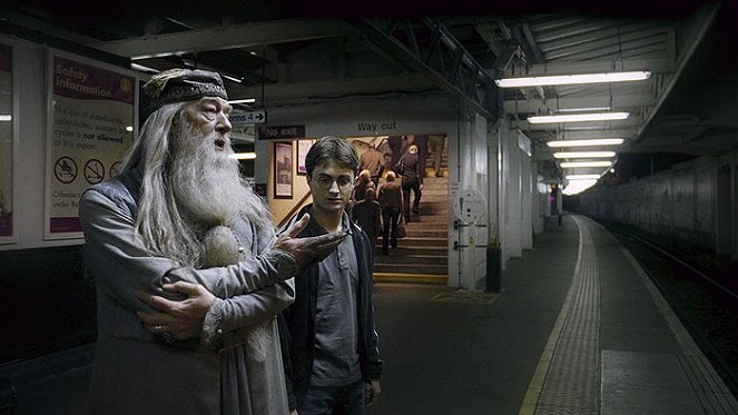 Harry Potter és a félvér herceg - Filmfotók - Daniel Radcliffe, Michael Gambon