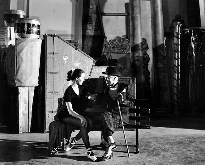 Światła rampy - Z filmu - Claire Bloom, Charlie Chaplin