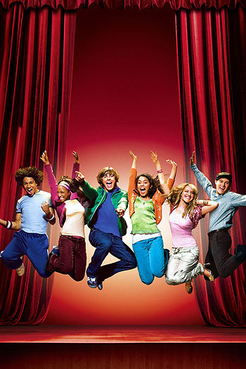 High School Musical - Werbefoto - Corbin Bleu, Monique Coleman, Zac Efron, Vanessa Hudgens, Ashley Tisdale, Lucas Grabeel