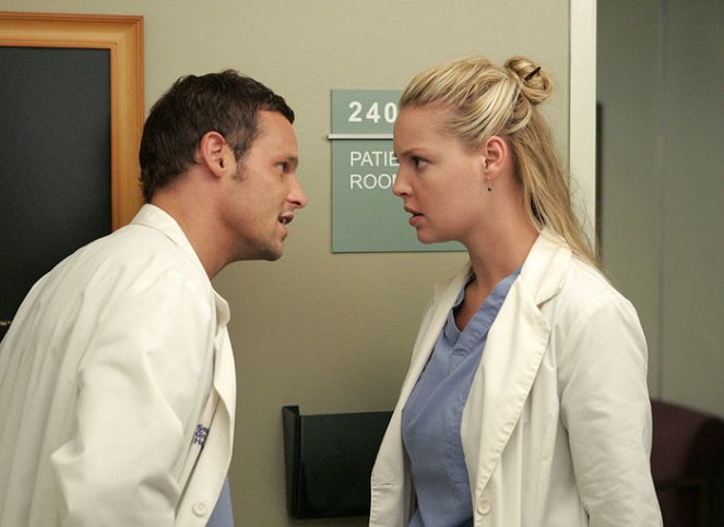 Grey's Anatomy - Season 2 - Enough Is Enough (No More Tears) - Photos - Justin Chambers, Katherine Heigl