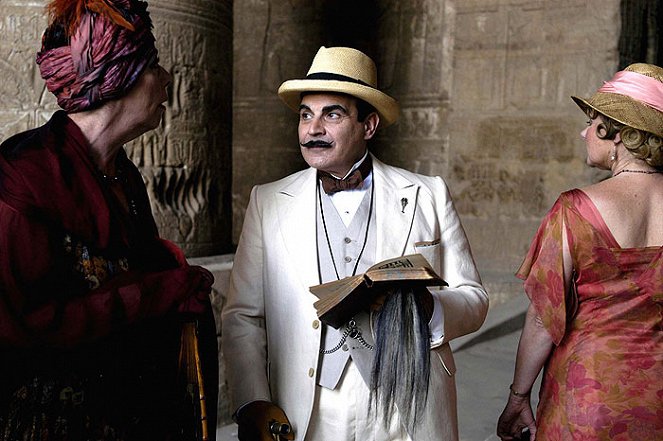 Agatha Christie's Poirot - Smrť na Níle - Z filmu - Frances de la Tour, David Suchet