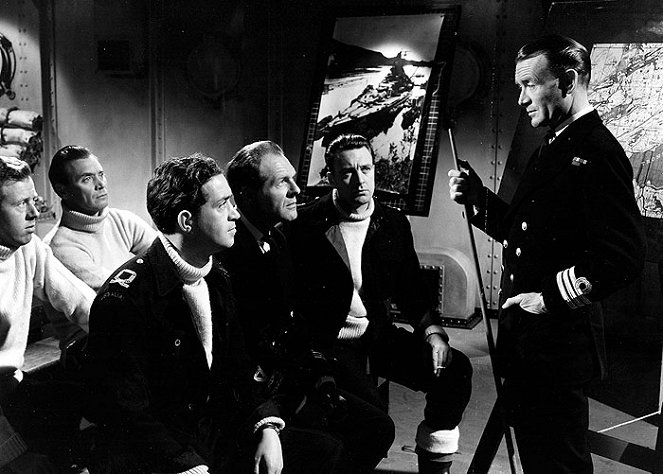 Submarine – U-Boote greifen an - Filmfotos - John Gregson, O.E. Hasse, Donald Sinden, John Mills