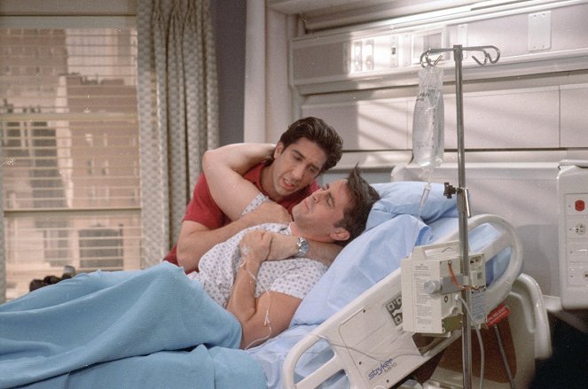 Friends - Season 5 - The One Hundredth - Photos - David Schwimmer, Matt LeBlanc