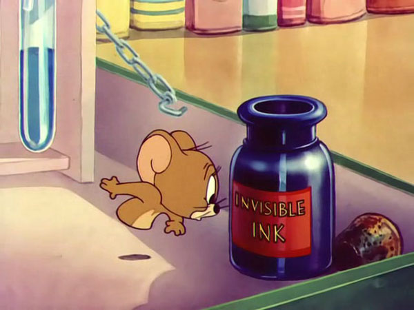 Tom and Jerry - The Invisible Mouse - Van film