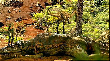 Dinoszauruszok, a Föld urai - Filmfotók