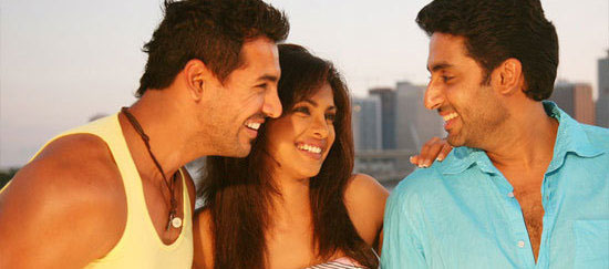 Barátság - Filmfotók - John Abraham, Priyanka Chopra Jonas, Abhishek Bachchan
