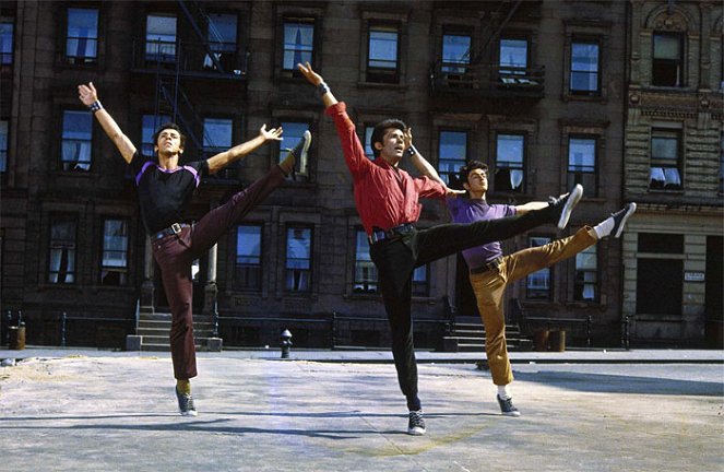 West Side Story - Filmfotók - Jay Norman, George Chakiris, Eddie Verso