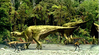 Dinoszauruszok, a Föld urai - Filmfotók