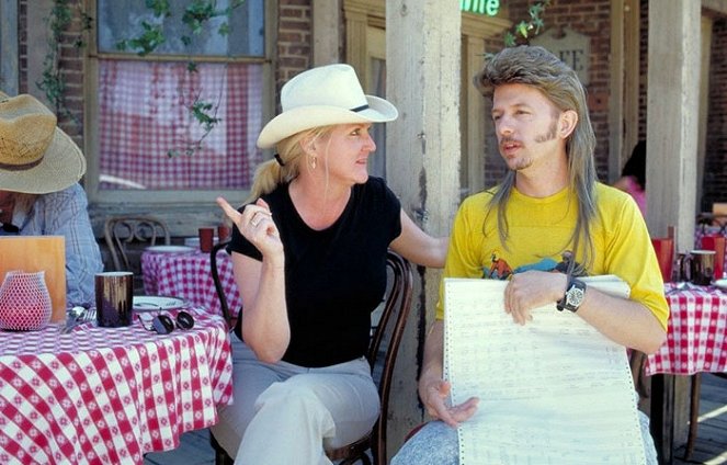 Špinavej Joe - Z natáčení - Dennie Gordon, David Spade