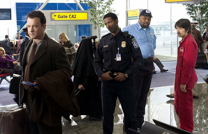 Terminal de Aeroporto - Do filme - Tom Hanks, Corey Reynolds, Chi McBride, Diego Luna