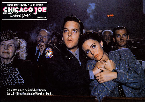 Chicago Joe und das Showgirl - Lobbykarten - Kiefer Sutherland, Emily Lloyd