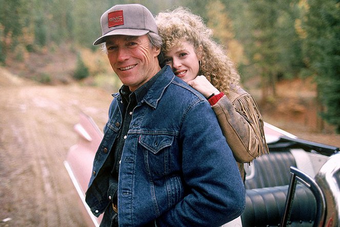 Růžový Cadillac - Z natáčení - Clint Eastwood, Bernadette Peters