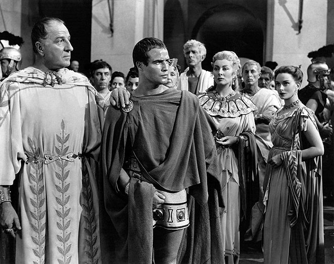 Julius Caesar - Van film - Louis Calhern, Marlon Brando, Greer Garson, Deborah Kerr