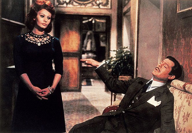 Manželstvo po taliansky - Z filmu - Sophia Loren, Marcello Mastroianni