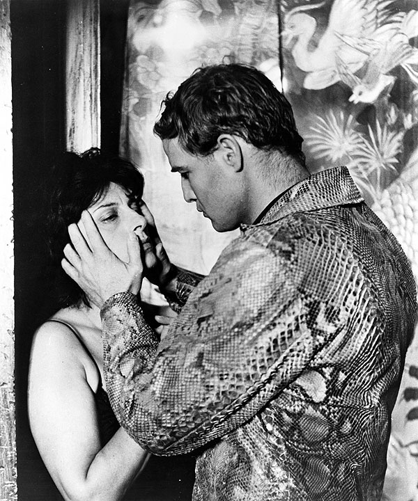 Käärmeennahkatakki - Kuvat elokuvasta - Anna Magnani, Marlon Brando