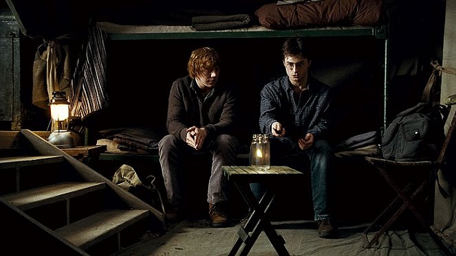 Harry Potter a Dary smrti - 1. - Z filmu - Rupert Grint, Daniel Radcliffe