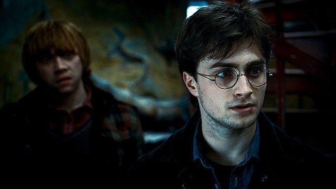 Harry Potter a Dary smrti - 1. - Z filmu - Rupert Grint, Daniel Radcliffe