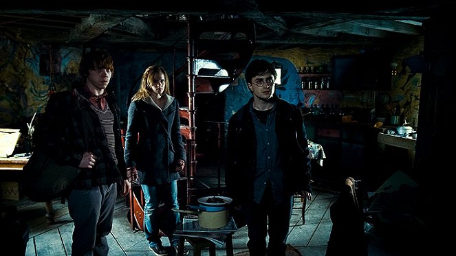 Harry Potter a Dary smrti - 1. - Z filmu - Rupert Grint, Emma Watson, Daniel Radcliffe