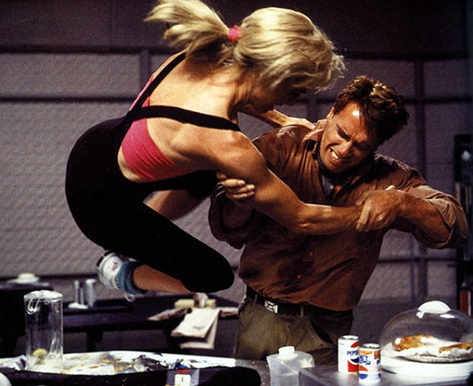 Total Recall - Die totale Erinnerung - Filmfotos - Sharon Stone, Arnold Schwarzenegger