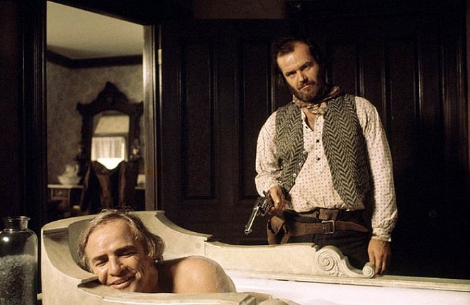 Duelo no Missouri - Do filme - Marlon Brando, Jack Nicholson