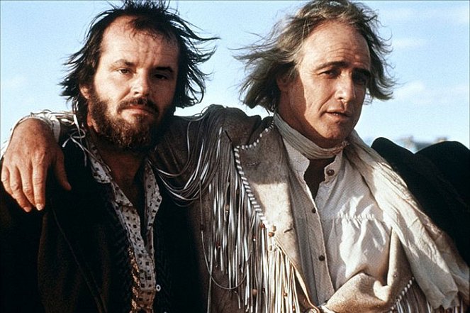 Duelo no Missouri - Do filme - Jack Nicholson, Marlon Brando
