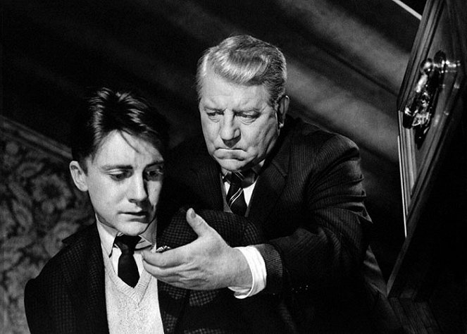 Maigret kennt kein Erbarmen - Filmfotos - Serge Rousseau, Jean Gabin