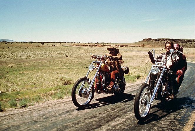 Bezstarostná jízda - Z filmu - Dennis Hopper, Peter Fonda