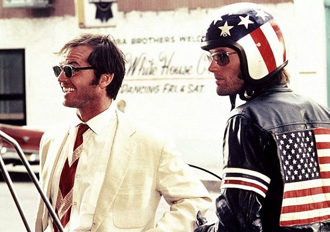 Easy Rider - Van film - Jack Nicholson, Peter Fonda